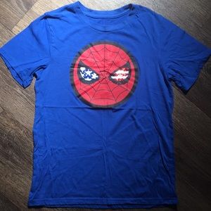 Boys Marvel Sequin Spider-Man Shirt